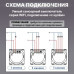 Умный сенсорный WiFi выключатель CORKER одноклавишный 600 Вт / стекло / черный. Работает с Алисой и Smart life
