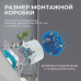 Умный сенсорный WiFi выключатель CORKER одноклавишный 1000 Вт / стекло / черный. Работает с Алисой и Smart life