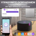 Умный сенсорный WiFi выключатель CORKER одноклавишный 1000 Вт / стекло / серый. Работает с Алисой и Smart life