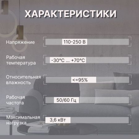 Умная встроенная WiFi розетка CORKER в стеклянной рамке / золотой ( Алиса, Маруся, Smart life)