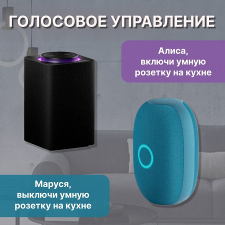 Умная встроенная WiFi розетка CORKER в стеклянной рамке / золотой ( Алиса, Маруся, Smart life)