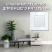 Механический одноклавишный выключатель CORKER (1 клавишный) / белый