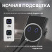 Умный сенсорный WiFi выключатель CORKER двухклавишный 600 Вт / стекло / черный. Работает с Алисой и Smart life