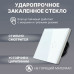 Умный сенсорный WiFi выключатель CORKER двухклавишный 600 Вт / стекло / белый. Работает с Алисой и Smart life