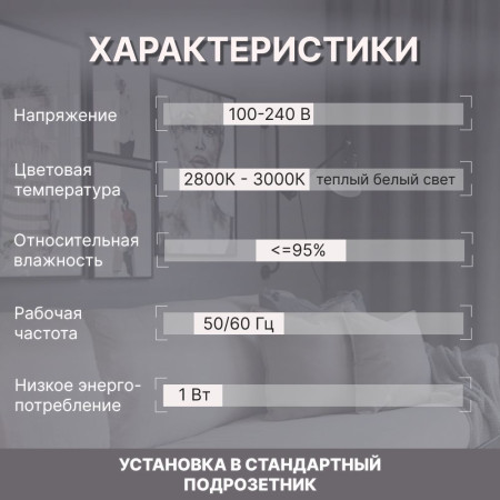 Светодиодный встраиваемый светильник CORKER. Подсветка для лестниц ,ступеней, пола, коридора, санузла / черный