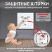 Розетка CORKER с двумя USB с заземлением и защитными шторками, без рамки / белый