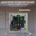 Розетка CORKER с двумя USB с заземлением и защитными шторками, без рамки / золотой